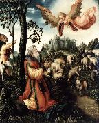 CRANACH, Lucas the Elder The Annunciation to Joachim rrt oil on canvas